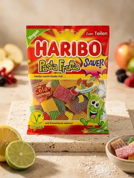 Жевательный мармелад Haribo Pasta Frutta Sauer 160 г