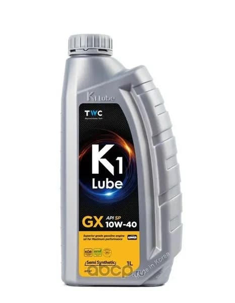K1 Lube GX SP 10W-40 Масло моторное, Синтетическое, 1 л