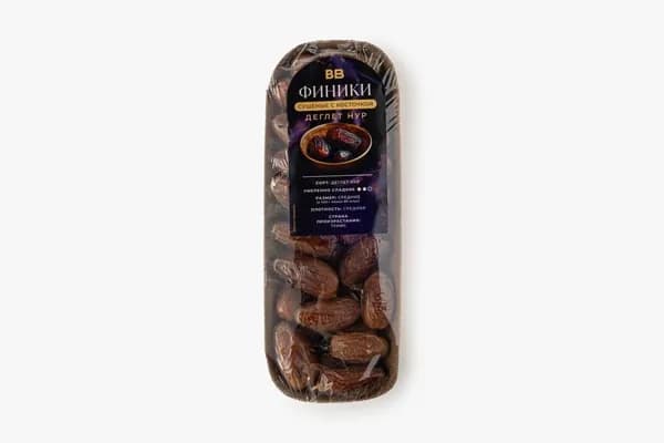 Финики сушеные с косточкой Деглет Нур, 200 г