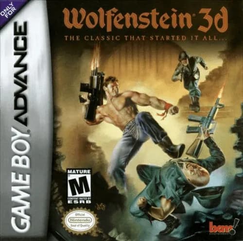 Wolfentein 3d (Вольфенштейн) GBA, рус.версия(Platinum) 64K-244