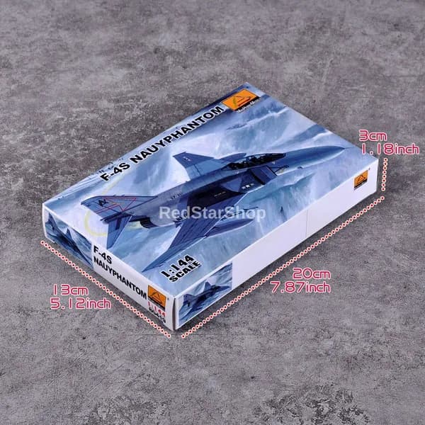 Сборная модель истребителя F-4S , масштаб 1/144