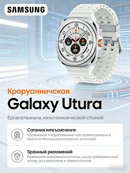 Galaxy Watch Ultra — ваш надежный спутник
