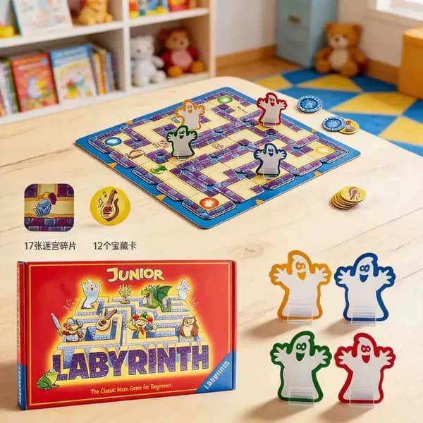 Качественный лабиринтголоволомка Junior от LABYRINTH, настольная