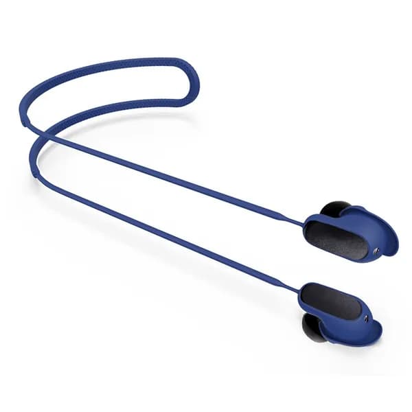 Силиконовый ремешок для крепления наушников Bose QuietComfort Earbuds II, 80 см, синий