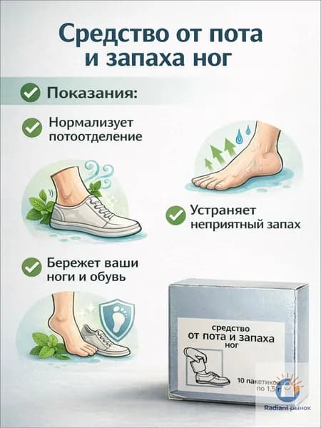 Средство для ухода за обувью Дезодорант