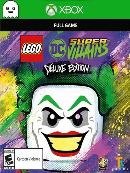 Игра LEGO Суперзлодеи DC Deluxe Edition, цифровой ключ для Xbox One/Series X S, Русский язык