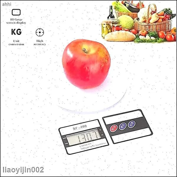 Электронные кухонные весы, белый