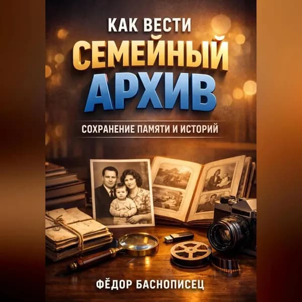 Как вести семейный архив сохранение памяти и историй | Баснописец Фёдор | Электронная аудиокнига