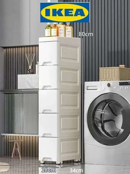IKEA Тумба для ванной,, 18х34х80 см