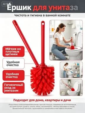 Насадка на ершик для унитаза, 1 шт