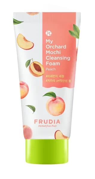 FRUDIA Пенка-моти для лица c персиком очищающая мини, 30 г