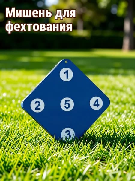 Лёгкий резиновый настенный мечевой таран тёмно-синего цвета для тренировки