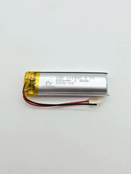 Аккумулятор Li-pol, 101550, 3.7V, 800mAh