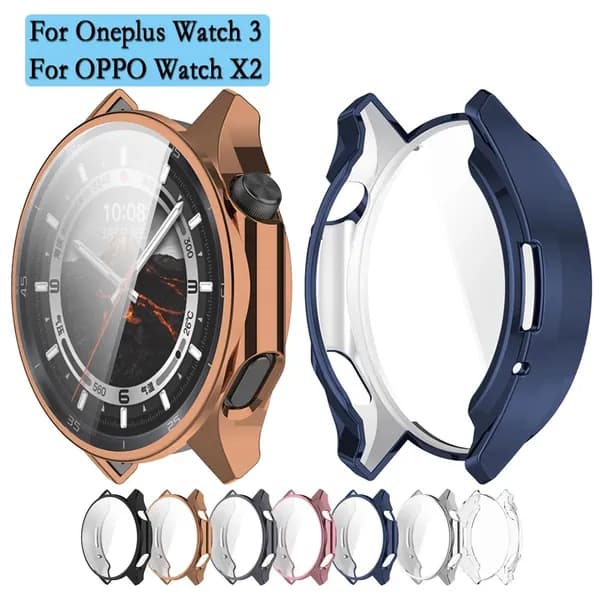 Мягкая крышка TPU Oneplus Watch3/OPPO Watch X2