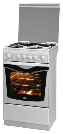 Газовая плита De Luxe 5040.33г (кр)чр белый