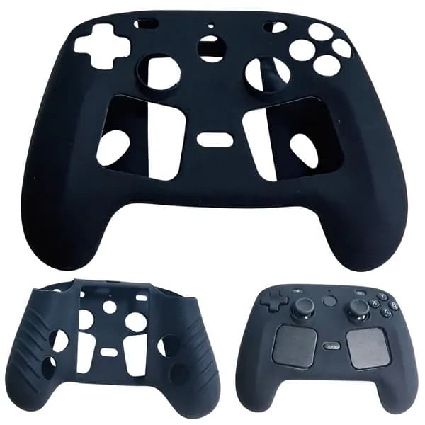 Чехол для контроллера Steam Controller 2 из силикона чёрный
