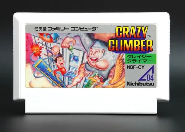 Игра Crazy Climber Famicom JP