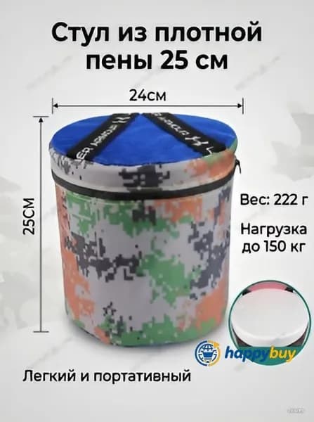 Садовый стул, 25х25х25 см, 1 шт