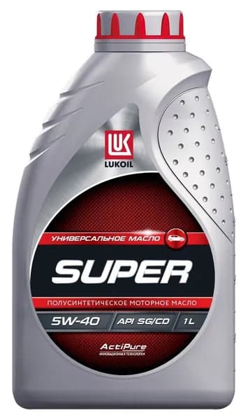 ЛУКОЙЛ (LUKOIL) 5W-40 Масло моторное, Полусинтетическое, 1 л