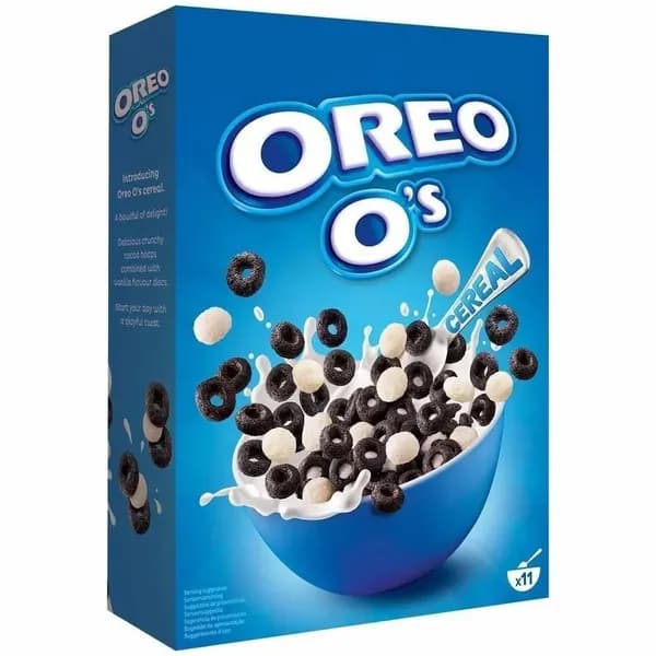 Хлопья готовый сухой завтрак Орео O's Cereal 350гр.