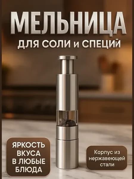Мельница для специй механическая
