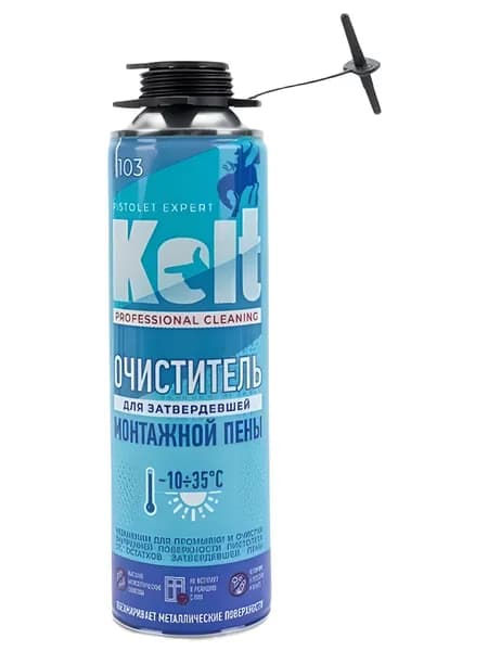 Очиститель для затвердевшей монтажной пены KOLT (650 мл)