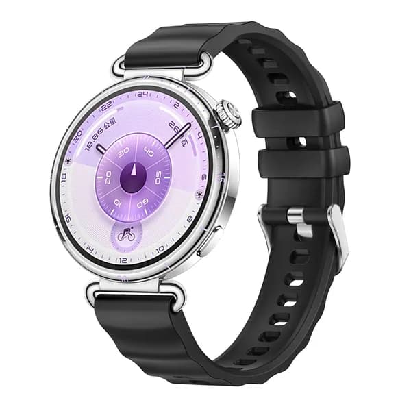 Мягкий силиконовый ремешок, совместимый с моделями Huawei Watch GT6 18 мм. Обеспечивает комфортное ношение и долговечность, обладает водонепроницаемыми и устойчивыми к поту свойствами.