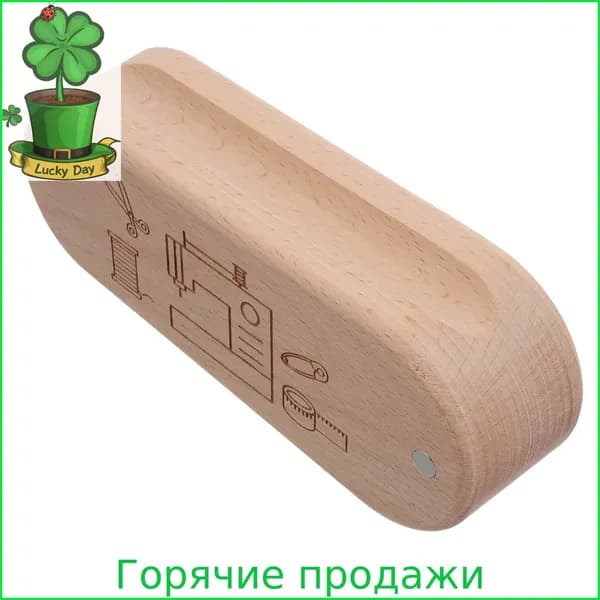 Универсальный ручной брусок с линейкой для утюжки ткани швов и лоскутного шитья маленький
