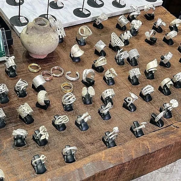 Подставки для колец, черные пластиковые держатели для украшений, 5 шт