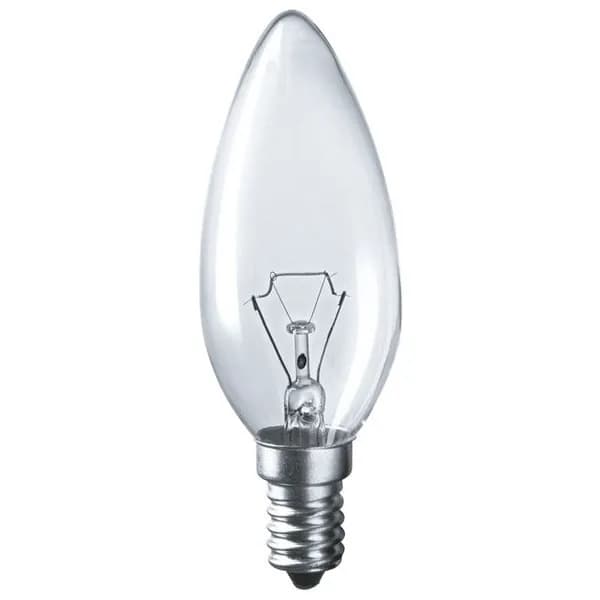 Лампа накаливания NAVIGATOR 94304, 60 Вт, E14, 230 В, 660 Лм, свеча