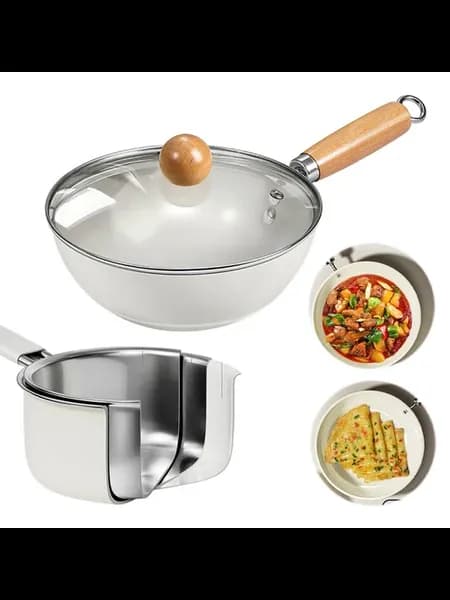 Керамический вок с Cool-Touch ручкой, антипригарный, 24 см
