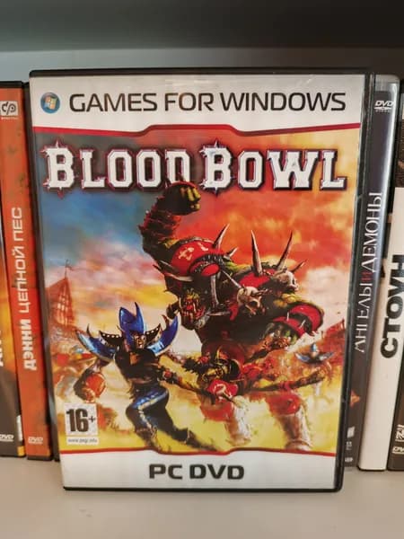 Видеоигра Blood Bowl 2009 на ПК DVD