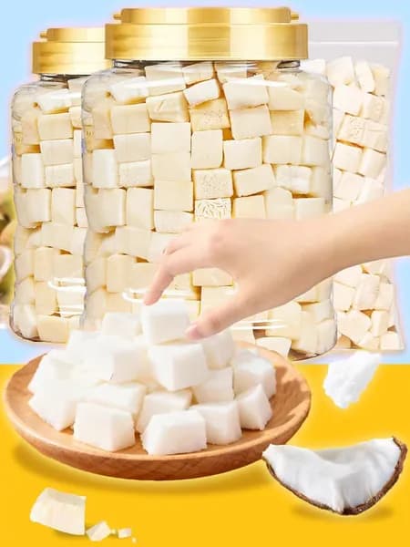 Кокосовая хрустящая,Без сахара,сублимированные ягоды и фрукты,сушеные фрукты для чая