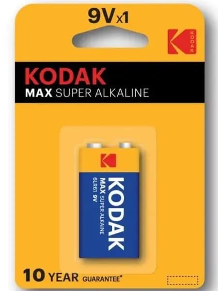 Kodak Батарейка Крона (6LR61, 1604A), 1 шт