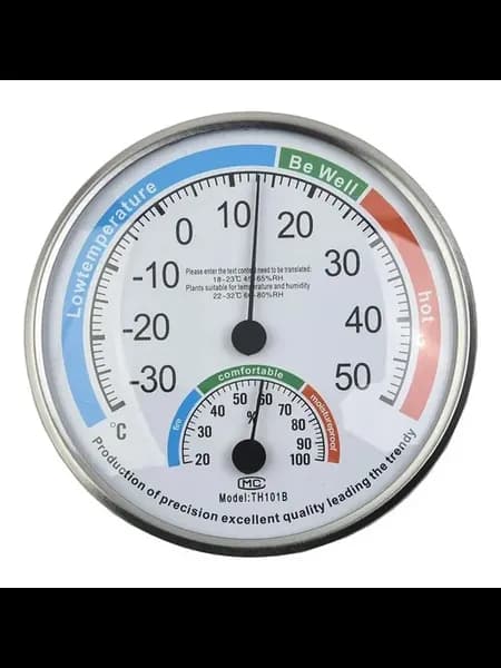 Термометр и гигрометр 2 в 1, -30–50 °C, 20–99 %