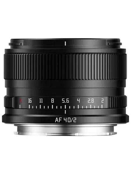 Объектив TTArtisan AF 40 мм F2 для L mount, Full Frame 40mm, черный