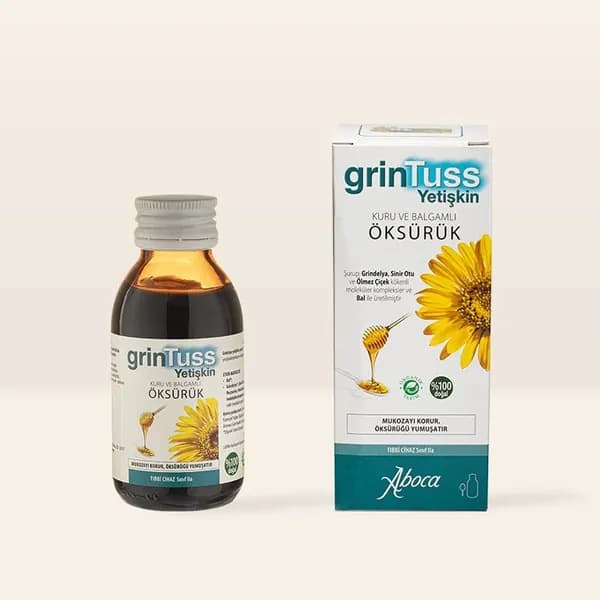 Grintuss Травяной сироп 100 мл - для взрослых