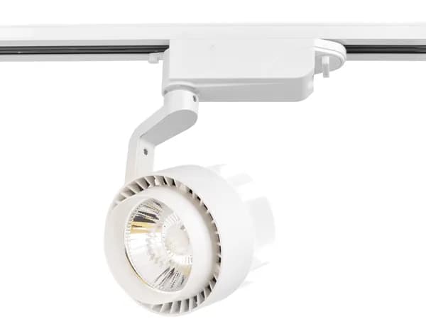 Трековый однофазный светильник LED 20W 4200K 24 , белый