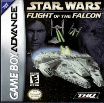 Игровой картридж Star Wars Flight of Falcon (Звездные войны - полет сокола) GBA, рус.версия 64K-187