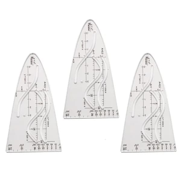Косинусная линейка, - 3шт