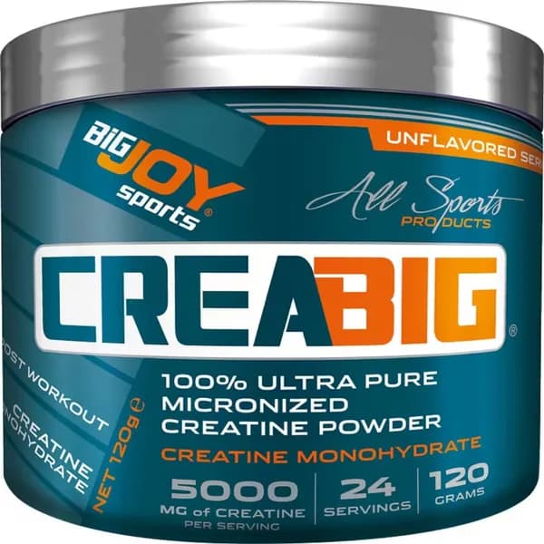 Микронизированный креатиновый порошок Big Joy Crea Big без вкуса 120 г