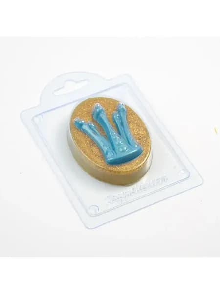 Корона - формочка пластиковая для изготовления мыла, шоколада и гипсовых отливок