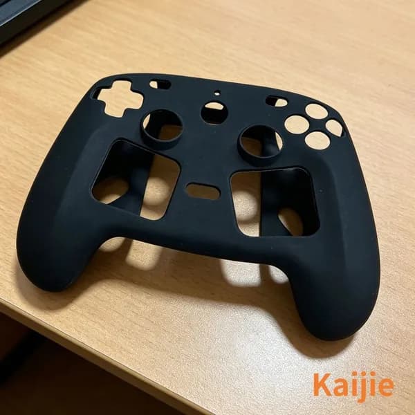 Силиконовый чехол для Steam Controller 2 чёрный с антискользящей текстурой