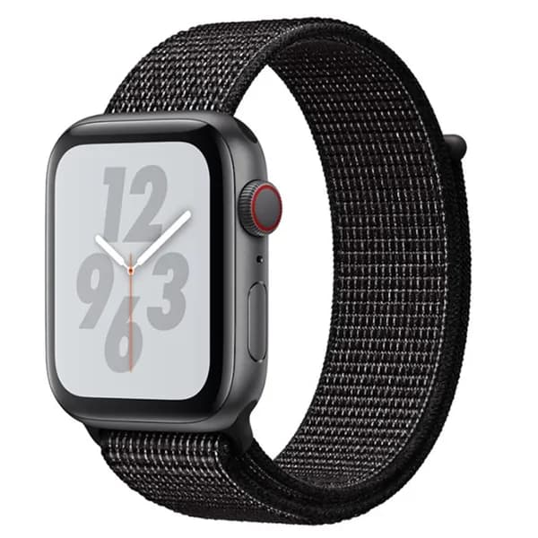 Нейлоновый ремешок для Apple Watch series 1-9 SE, SE 2 38-40-41 mm / Эластичный тканевый браслет на липучке