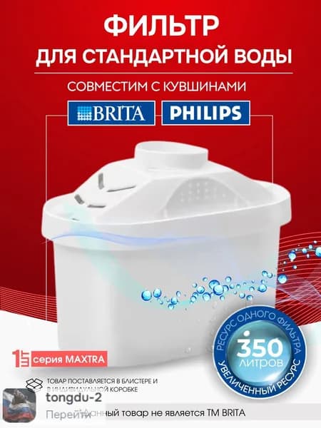 Фильтр для воды MAXTRA в кувшин 1 шт Универсальный