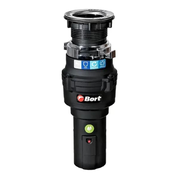 Измельчитель пищевых отходов Bort Caiman (93418064) под раковину 375 Вт 192 кг/ч 3000Об/мин