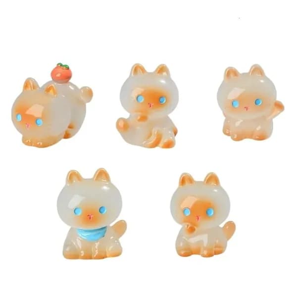 Миниатюрные фигурки животных, 5 шт., 3 см