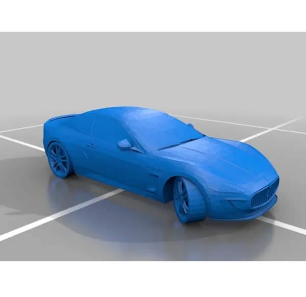 Maserati GranTurismo. Масштабная модель 1:72.