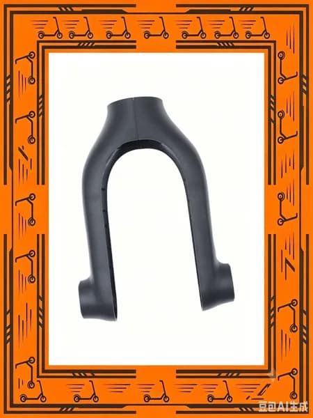 Защитный кожух ABS для вилки Ninebot F30/F40, чёрный, 1 шт., 20*6 см, для левого и правого руля