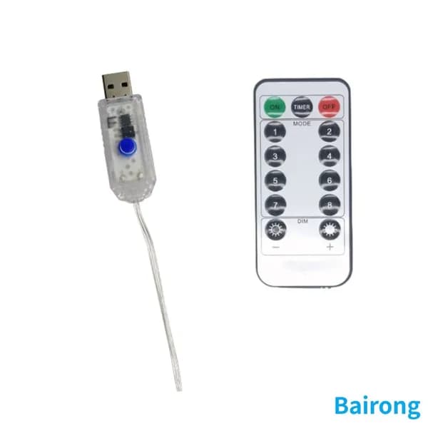контроллер освещения с пультом, 8 режимов, USB 5 В